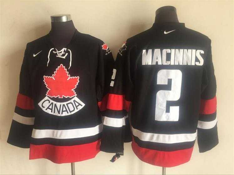 Team Canada Olympic #2 Macinnis Black Nike Stitched NHL Jersey,We sell and wholesale Team Canada Olympic #2 Macinnis Black Nike Stitched NHL Jersey on line form chian!